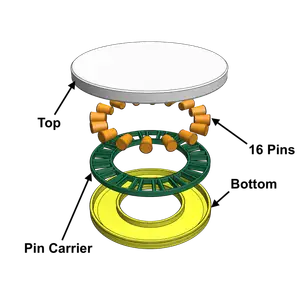 Mini Turntable (100mm lazy susan)