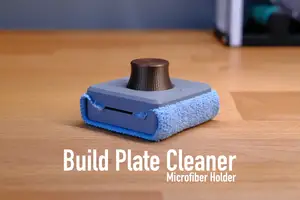 Build Plate Cleaner Microfiber Holder