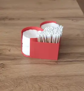 Stand for cotton buds and cotton swabs - Hearth (Version 2)