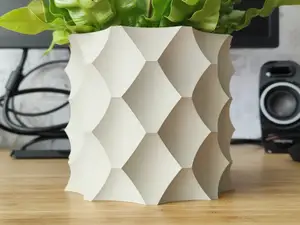 Anti Quilted Plant pot and Planter - Vase mode design