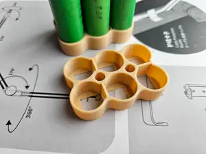 Batteries holder for 18650 or 21700 lion packs (6S, 4S, 2S)
