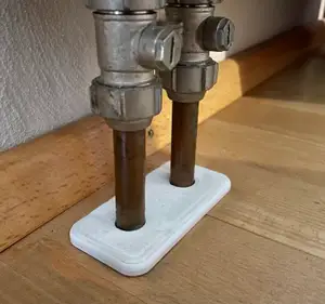Double Rosette/ Cover for Pipes (click-system)