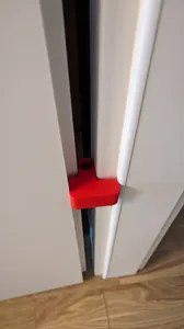 Door blocker 40mm round hinges