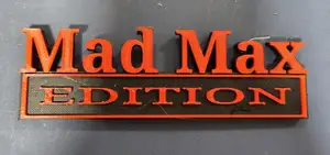 Mad Max Edition Emblem