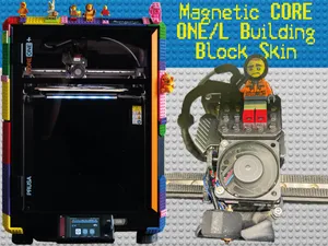 Magnetic Core One/L Building Block Skin