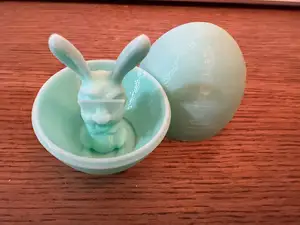 Cool Bunny Easter Egg