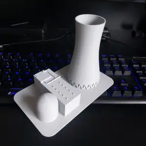 Nuclear Power Plant model (Atomkraftwerk)