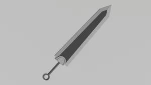 Berserk Dragonslayer's Sword KeyChain