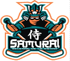 Logotipo Club Hockey Linea Los Samurais