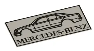 2D Mercedes W124 art