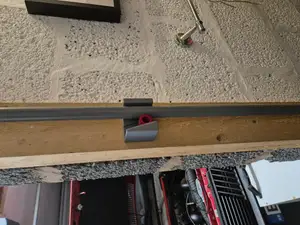 Gravity Broom Holder CSK Woodscrew Mounting Holes