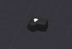 Mercedes W123 Button for heating control multi-colour