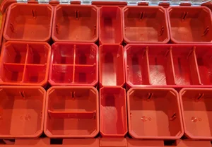 Milwaukee Packout Low Profile Organizer Compatible Center Bins
