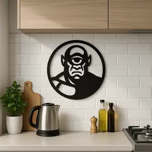 Cyklop – Emblemat Mitycznego Jednookiego Olbrzyma/Cyclops – Mythological One-Eyed Giant Emblem