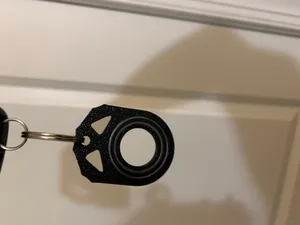 Ring for Inside of 3D printed keychain spinner