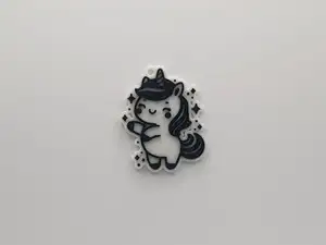 Cute Unicorn Dancing Keychain