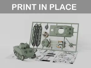 Sherman Tank - Kit Card
