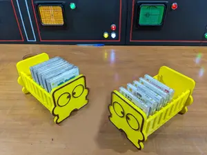 Nintendo Famicom Disk System Game Rack