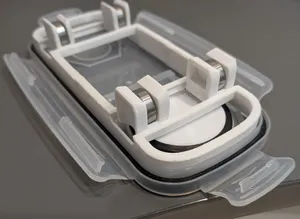Super wide bearing carriages, for Ultimate Cereal Filament Drybox