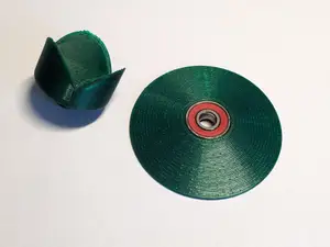 Rubick's Cube spinning stand