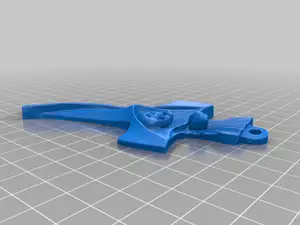 Crucifix flat bottom
