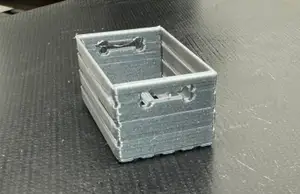 Mini Dog Bone Crate