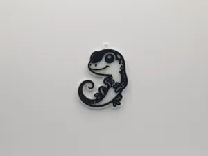 Cute Lizard Keychain