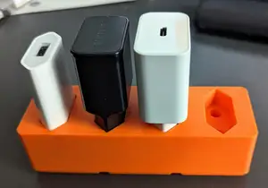 Gridfinity for USB-power adapters (adaptable)
