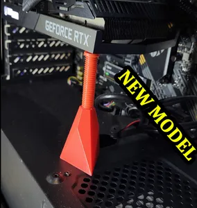 Adjustable graphic card holder support bracket