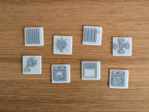 Loxone Buttons & Sockets Pictograms