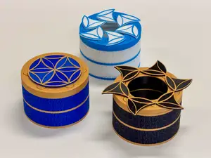 Mechanical Spinning Top Box