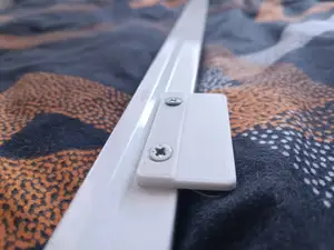 Old aluminum profile Handle for mosquito net
