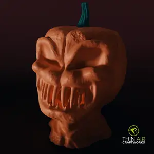 Pumpkin Goblin Candy Bowl (Support Free)