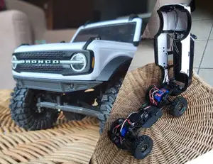 TRX4M Low Profile Bumpers, Bumper Delete and Hinged Body mod (STEP availible)