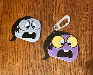 Inside Out - Sadness - Pixar movie 4 colors no AMS keychain earrings etc.