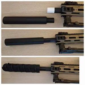 M40A6 Foam Dart Sniper Barrel Adapter + Silencer