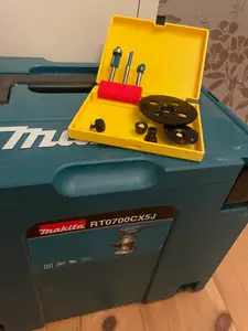 Box for Makita router parts