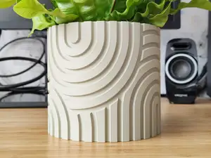 Sand Dune Plant pot and Planter - Vase mode design