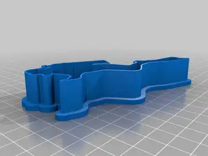 Scuba diver cookie cutter