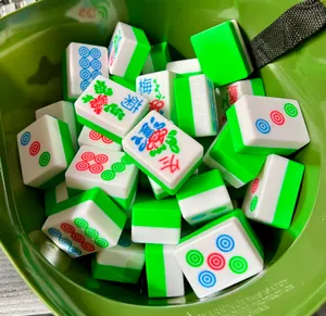 Mahjong tiles for multicolor printer