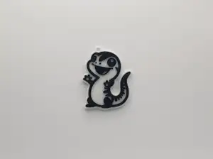 Cute Lizard Keychain