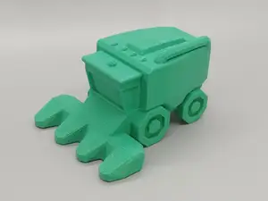 Low Poly Combine Harvester