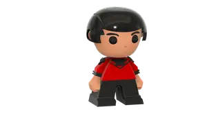 Shang Chi Anime character FDM