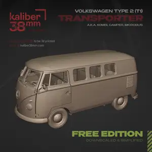 Volkswagen Type 2 (T1) "Transporter" a.k.a. Kombi, Camper, Microbus | Free edition