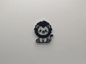 Cute Lion Keychain