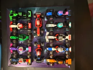 F1 minifigures board