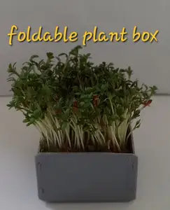 foldable plant box (kitcard)