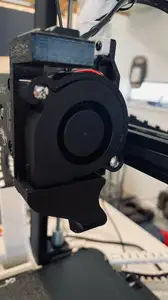 Ender 3 v3 SE 5015 blower fan ducts with g-sensor mount