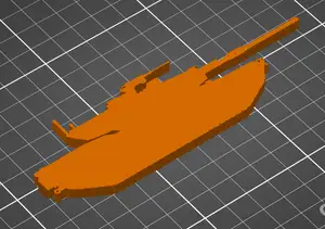 M1 Abrams - wall art - keychain
