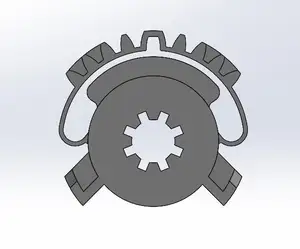 Grand Cherokee Blend Door Actuator Gear